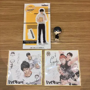 하이큐!! 완결 기념 색지 2장 카게야마 토비오 아크릴 스탠드 피규어