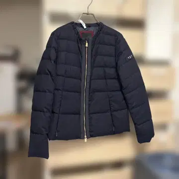 TATRAS 노카라 다운 자켓 네이비 02