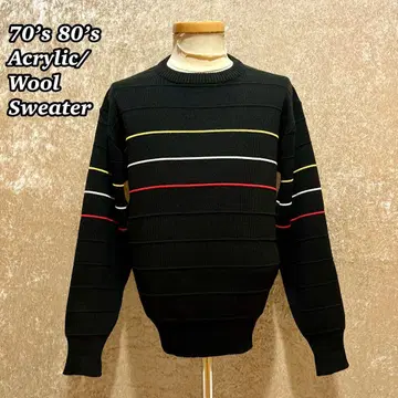 70's 80's 아크릴 / 울 스웨터