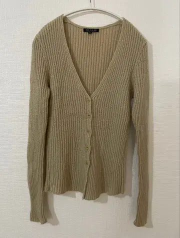 COMME CA DU MODE 니트 라메 가디건