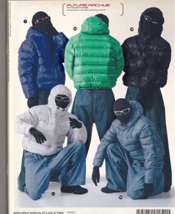 future archive 다운 자켓 black y2k S 사이즈