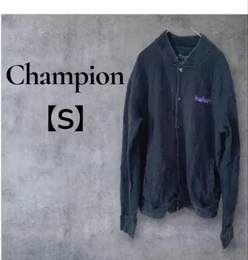 한정판 Champion [ S ] 챔피온 바시티 자켓 블랙