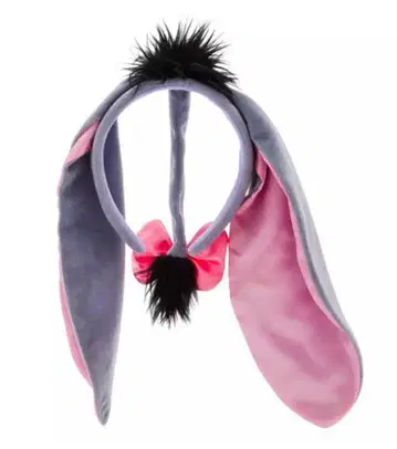 해외 디즈니 한정판 머리띠 이요르 푸우