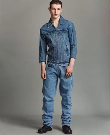 st pour homme ponte 데님 팬츠 goffa