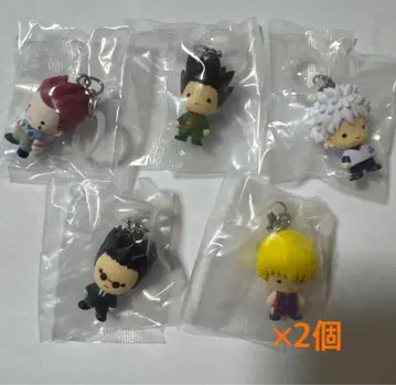 헌터 x 헌터 메지루시 액세서리 컴플리트 6개 세트