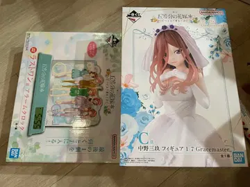 제일복권 5등분의 신부 미쿠 피규어 라스트 원 2세트