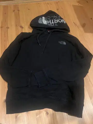THE NORTH FACE 블랙 후드티 M