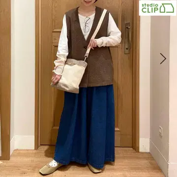 배기 데님 팬츠 studioCLIP