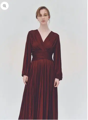 [ 로브 블랑 ] 플레어 플리츠 드레스