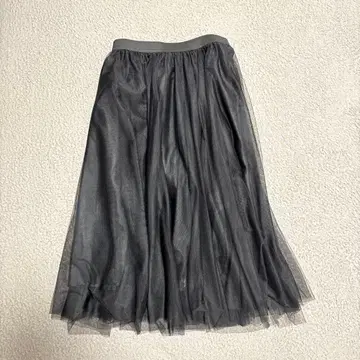 마이 스트라다 튤 레이스 스커트