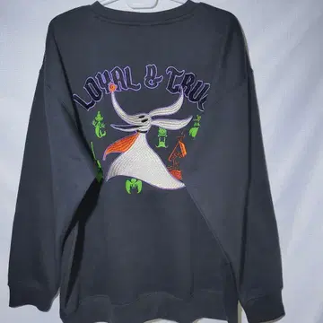 새상품 트레이닝복 XL 제로 나이트메어 디즈니 자수 맨투맨 속기모