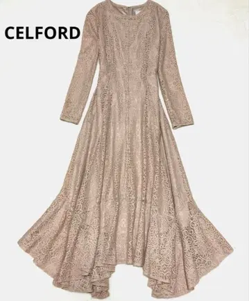 [ 컨디션 최상 ] 셀포드 러셀 레이스 롱 원피스 전체 레이스 브라이덜