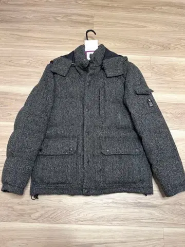 새상품급 [ Harris Tweed x FIDELITY ] 다운 재킷