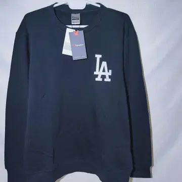 새상품 맨투맨 XL 다저스 파나틱스 새틴 로고 쭈리