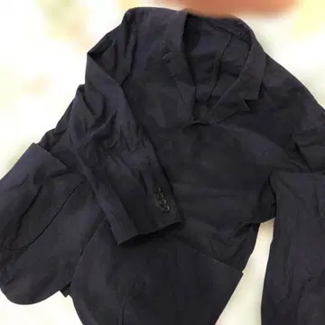 다크 블루 테일러드 자켓