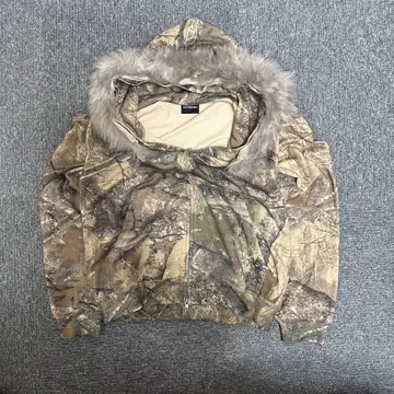 FUR ZIP HOODIE - REALTREE 9/S PROJECT