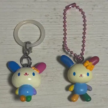 산리오 캐릭터즈 마스코트 구미 메지루시 액세서리 2개 세트