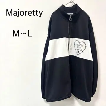 Majoretty 산리오 쿠로미 후드티 집업 블랙 M~L