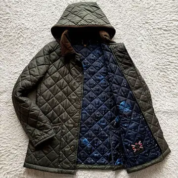 레어 L 사이즈 라벤햄 x 폴스미스 퀼팅 우주 패턴 영국제