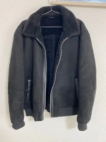 ZARA 스웨이드 봄버 자켓