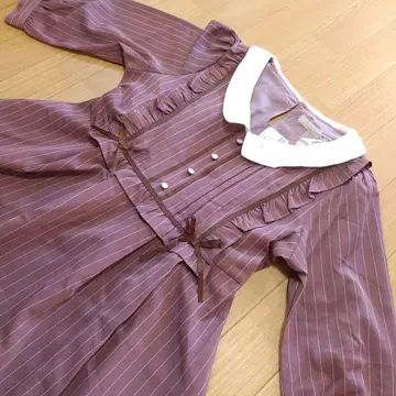 스트라이프 원피스