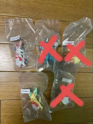 제일복권 포켓몬 F상 길거리 산책 챠라링 프렌즈 5종 세트