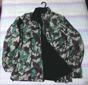 카모플라쥬 자켓 리버서블