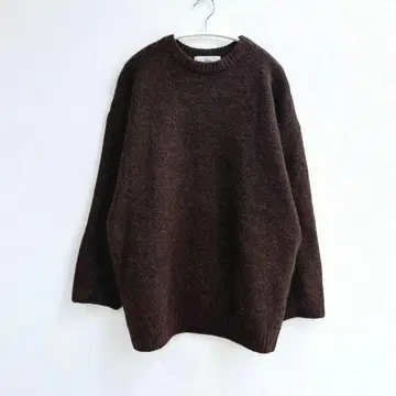 [ 새상품급 ] ADRER 아들러 극상 푸와모치 니트 브라운