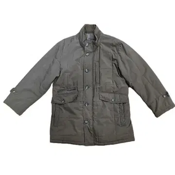 브라운 다운 자켓 후드 부착 Sergio Tacchini