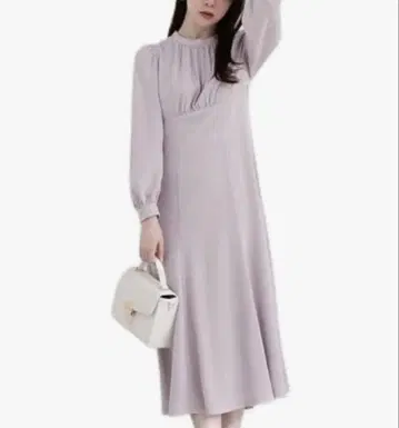 프론트 개더 머메이드 원피스