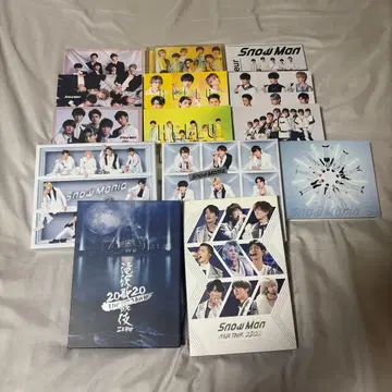 SnowMan CD 묶음 판매