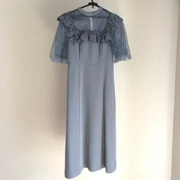 Lily Brown 레이스 프릴 원피스