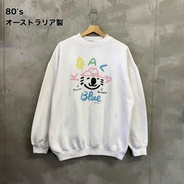 80s KOALA BLUE 맨투맨 트레이닝복 호주산 동물