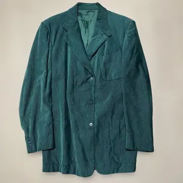 다크 그린 테일러드 자켓