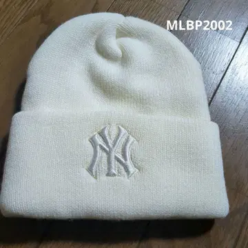 NY 양키스 니트 모자 니트 캡 MLBP 2002 한국 밤바라 제작