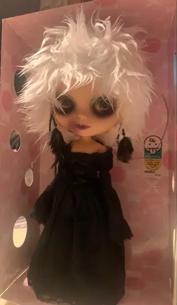 SBL-3 실버스노우 네오 브라이스 인형 본체 블랙 드레스