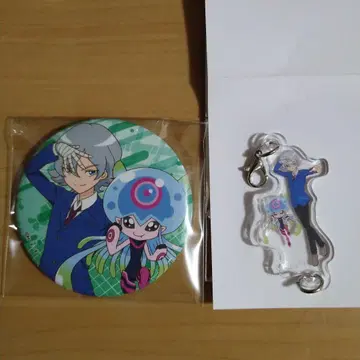 디지몬 고스트 게임 히가시미타라이 세이시로 & 제리몬 캔뱃지