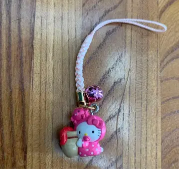 지역 한정 헬로키티 키티 참 지퍼 마스코트 문어 문어 단지