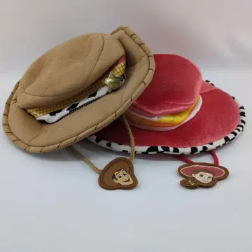 우디와 제시 캐릭터 모자 세트 팬캡