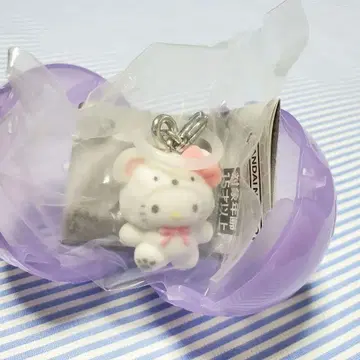 산리오 캐릭터즈 메지루시 액세서리 솜사탕 스노우 헬로키티