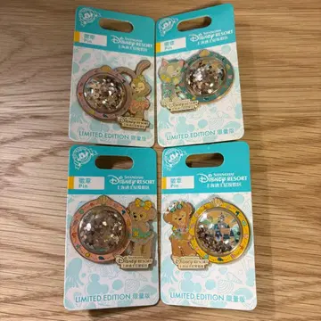 해외 디즈니 핀 배지 더피, 셰리 메이, 젤라토니, 스텔라 루