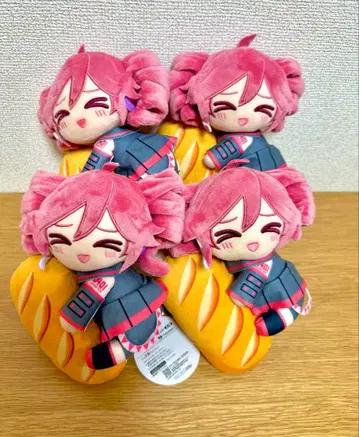 카사네 테토 프랑스빵 봉제 인형 4개 세트