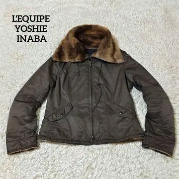 L'EQUIPE YOSHIE INABA 블루종 점퍼 요시에 이나바