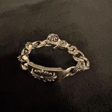 실버 체인 팔찌