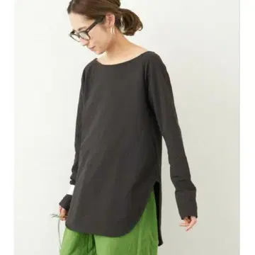 FRAMeWORK 오프숄더 풀오버 블랙