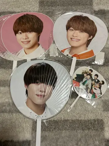 오하시 카즈야 부채 3종 세트