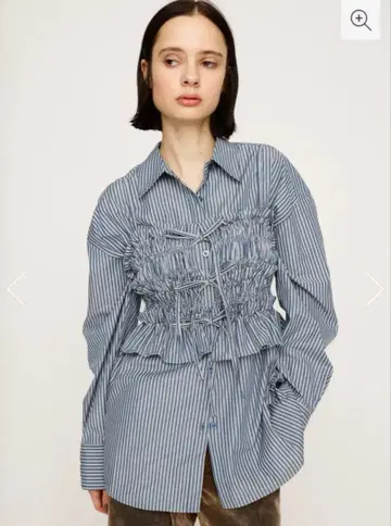 뷔스티에 레이어드 셔츠 슬라이 SLY 뷔스티에 레이어드