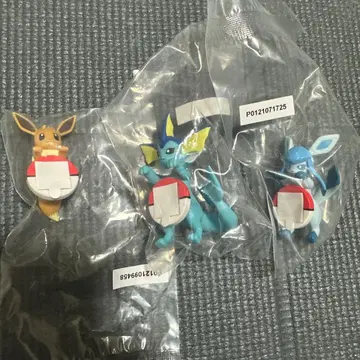 포켓몬 제일복권 F상 이브이 샤미드 글레이시아 3체 세트