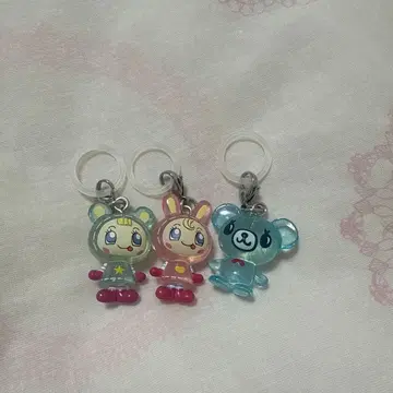 메조피아노 베리에짱 블루 베리에짱 마크 액세서리 폼폼포넷