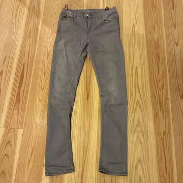 GAS SAX 스키니 그레이 데님 팬츠